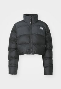 W CROPPED SAIKURU - Winter jacket - black/asphalt grey