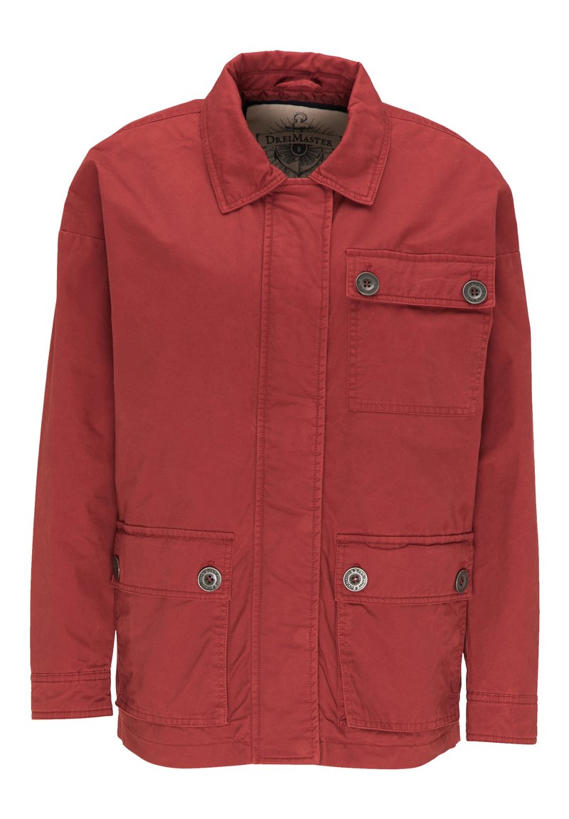 dreimaster Lichte jas rood