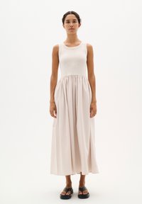 InWear - DAGNAMAIW MELANGE  - Svetríkové šaty - ecru Miniatúrny obrázok 1