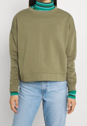 Sweatshirt - khaki