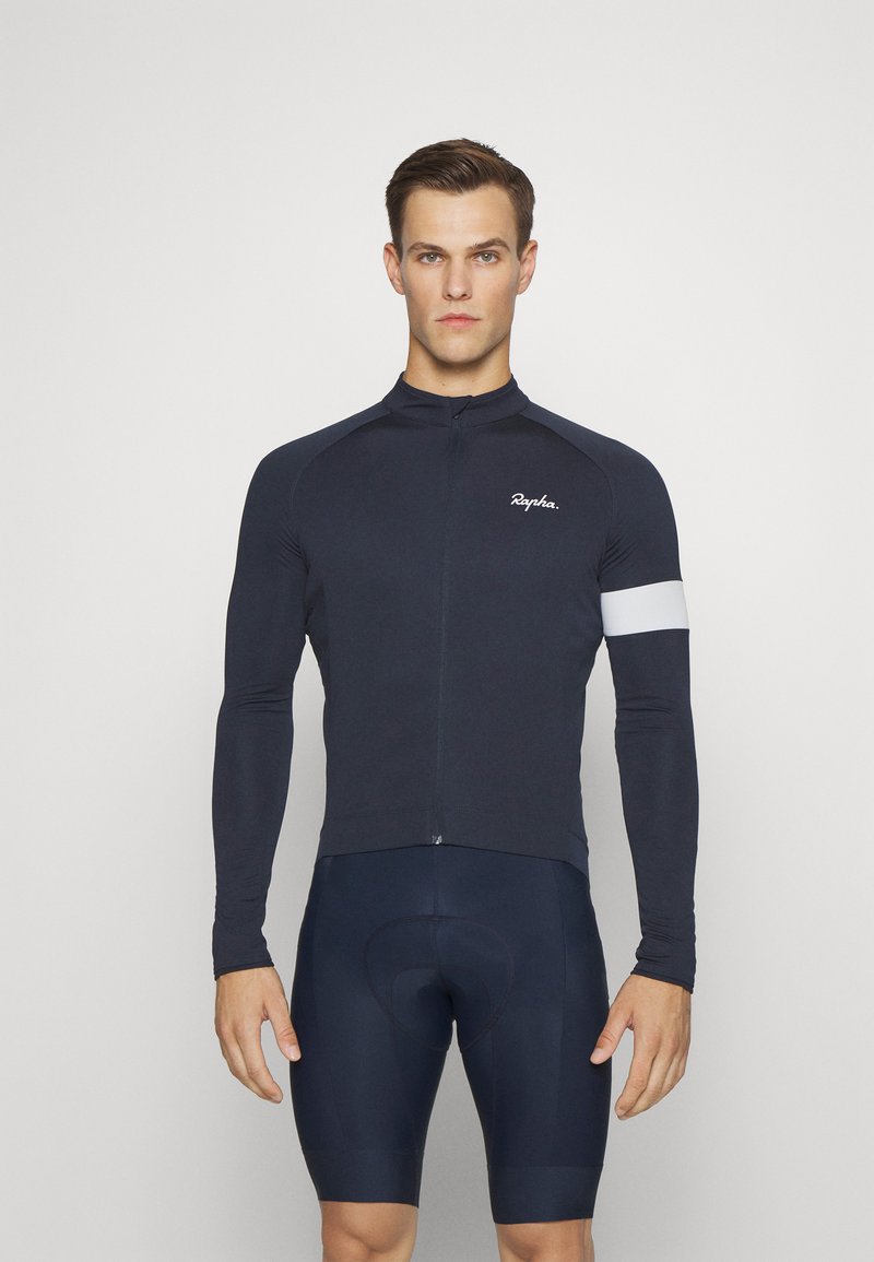 Rapha MENS LONG SLEEVE CORE Cycling Jersey black iris/black