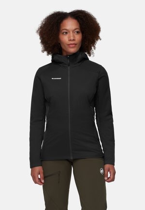 RIME IN FLEX HOODED - Veste polaire - black