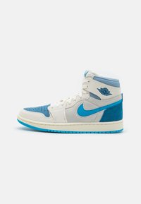 Jordan AIR JORDAN 1 ZM CMFT 2 - Sneakers alte - sail/dark powder blue/blue grey/light silver/industrial blue/coconut milk