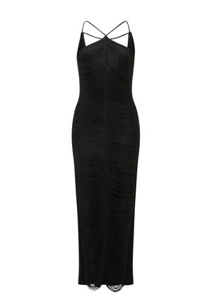 Forever New QUINN FRINGE BODYCON - Vestido de fiesta - black
