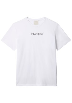 Calvin Klein, STANDARD LOGO CREWNECK TEE - T-shirt basic - bright white