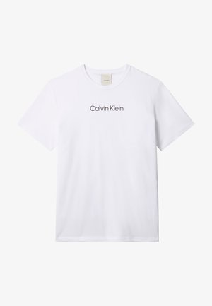Calvin Klein, STANDARD LOGO CREWNECK TEE - T-shirt basic - bright white