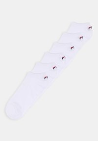 Fila - INVISIBLE PLAIN SOCK UNISEX 6 PACK - Nogavice - white Miniaturna slika 1