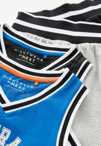 Next 2 PACK - REGULAR FIT SET - Pyžamo - blue black basketball