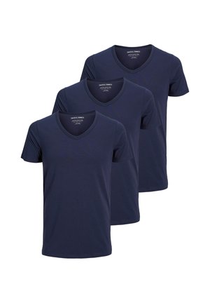 3 PACK - T-shirt basic - navy blue