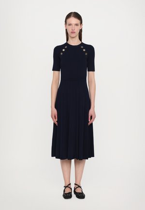 SNAP MIDI - Jumper dress - midnight blue