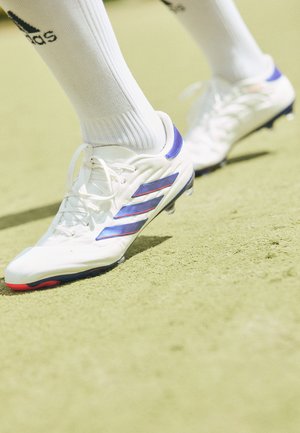 COPA PURE 2.0 PRO FIRM GROUND - Firm-ground football boots - footwear white/lucid blue/solar red