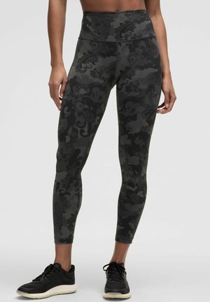 lululemon Wunder Train High-Rise 64cm - Leggings - hidden heritage lace black multi
