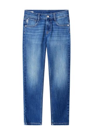 Pepe Jeans, PEPE JEANS SLIM FIT JEANS HATCHER MED BLUE - Jean slim - denim
