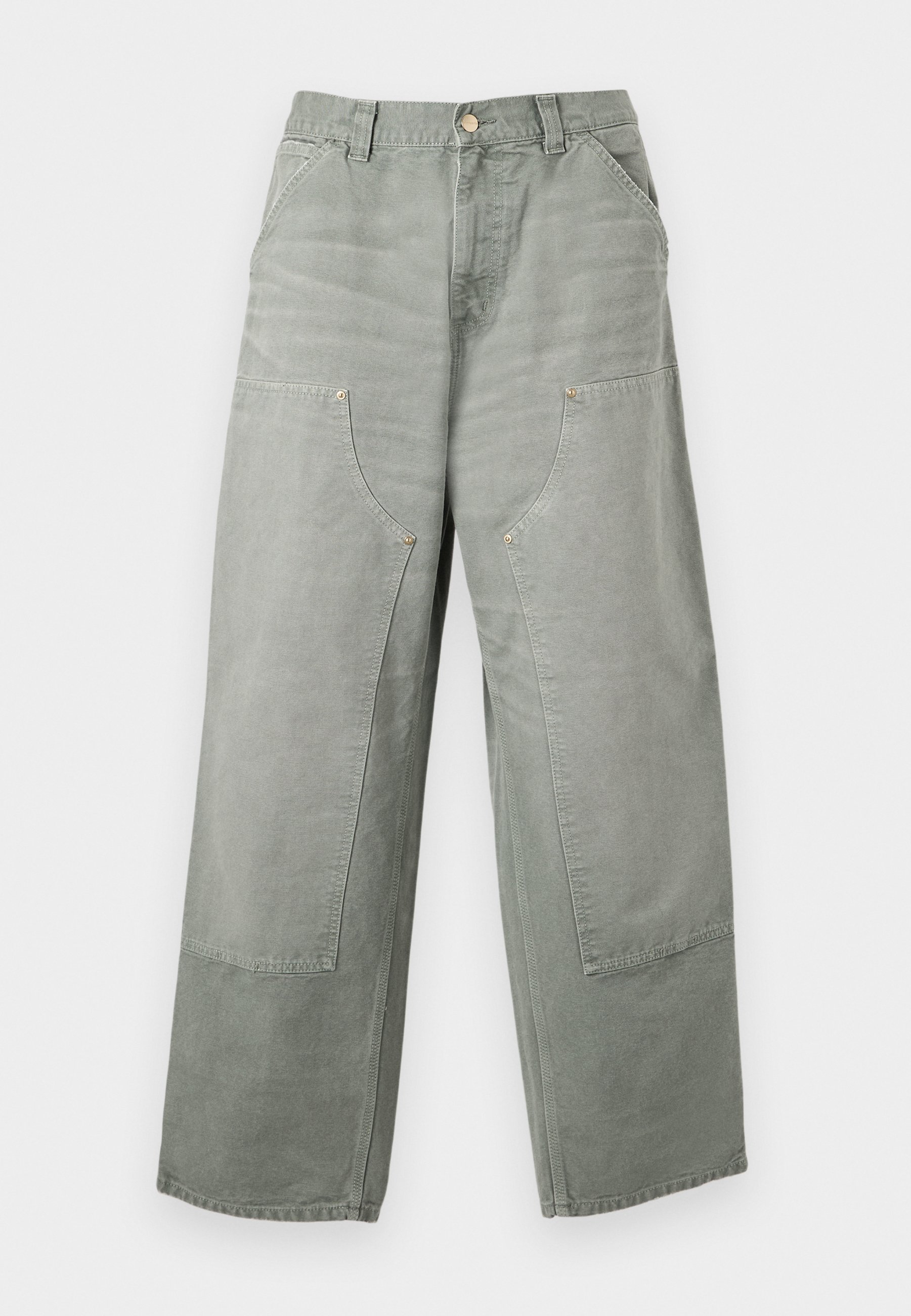 Carhartt WIP DOUBLE KNEE PANT - Carpenter Jeans - shady green