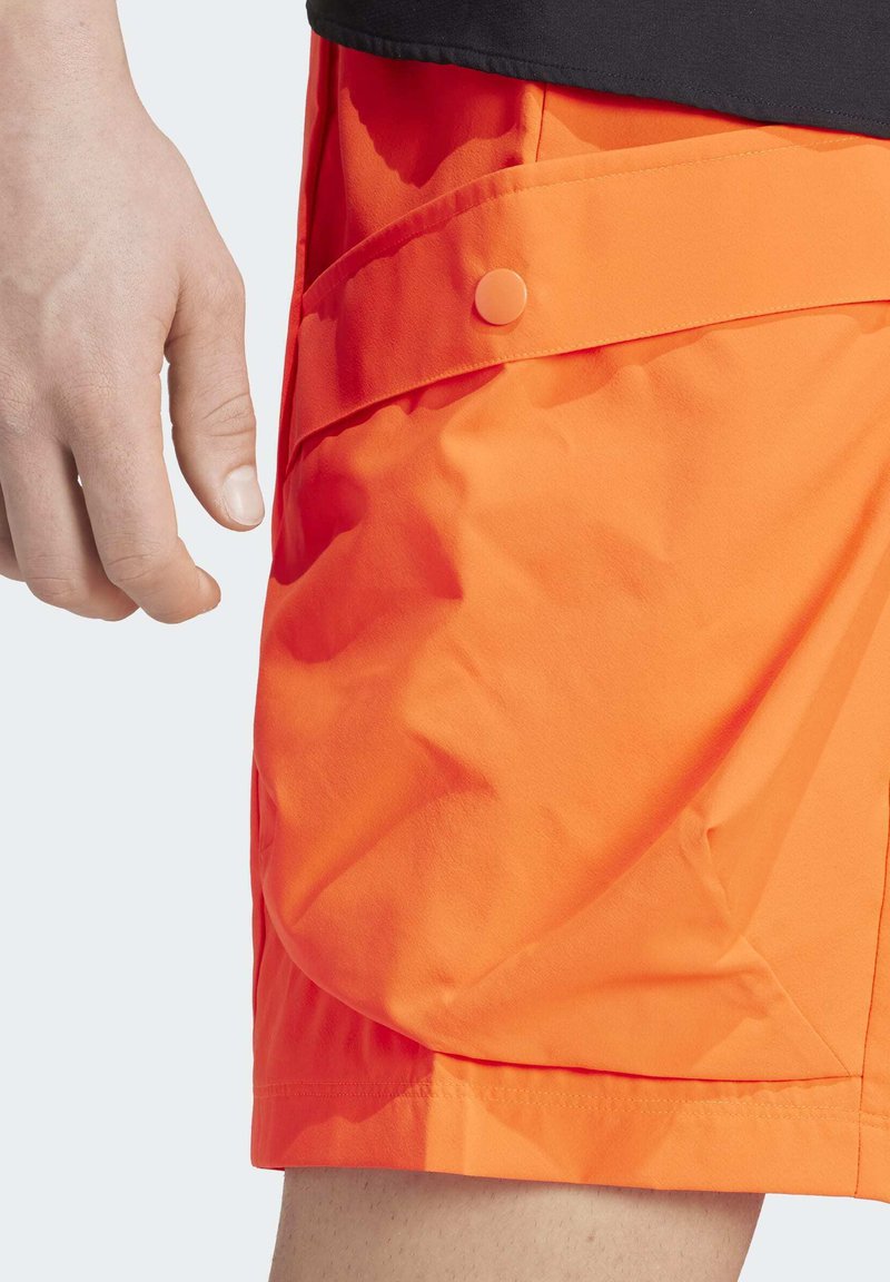 adidas solar red shorts