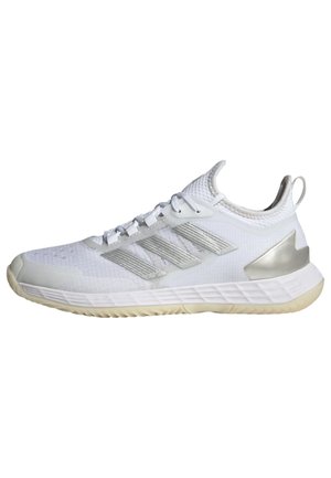 ADIZERO UBERSONIC 4.1 TENNIS - Tennisschoenen voor alle ondergronden - cloud white   silver metallic   grey one