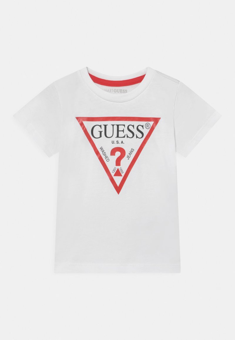 Guess CORE TODDLER KIDS BOY - Print T-shirt - true white