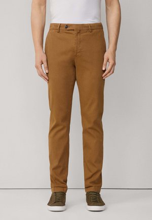 MICROSTRUCTURED - Pantalones chinos - khaki beige