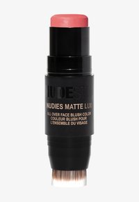 NUDIES ALL OVER FACE MATTE LUX BLUSH - Blush - juicy melons