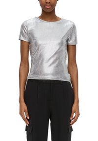 QS OPTIK - T-Shirt print - silber