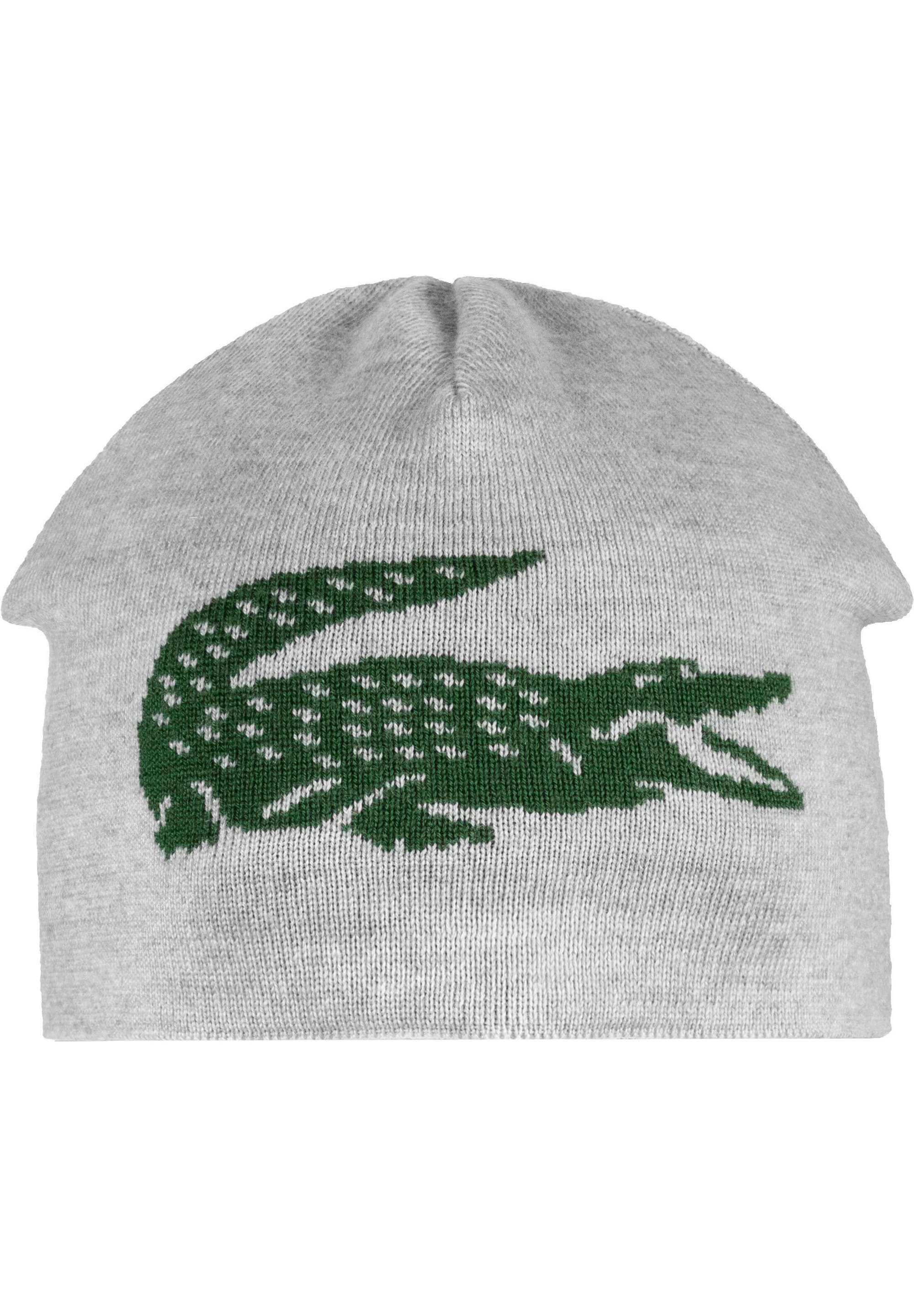 Lacoste Beanie argent chine/vert/grey Zalando