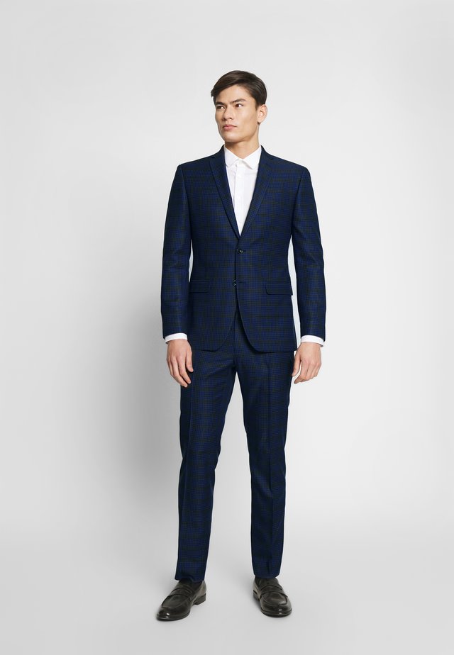 CHECK SUIT - Completo - blue
