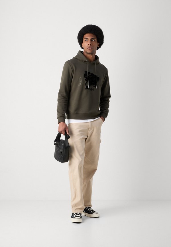 BLEND WITH FLOCK AND MATT PLASTIC PRINT - Sweatshirt4