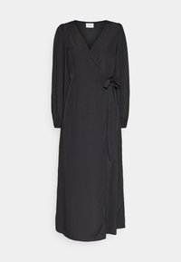 VIGRAFFY LONG WRAP DRESS  - Vestido informal - black