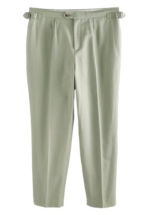 REGULAR FIT - WITH SIDE ADJUSTER - Pantalones chinos - sage green