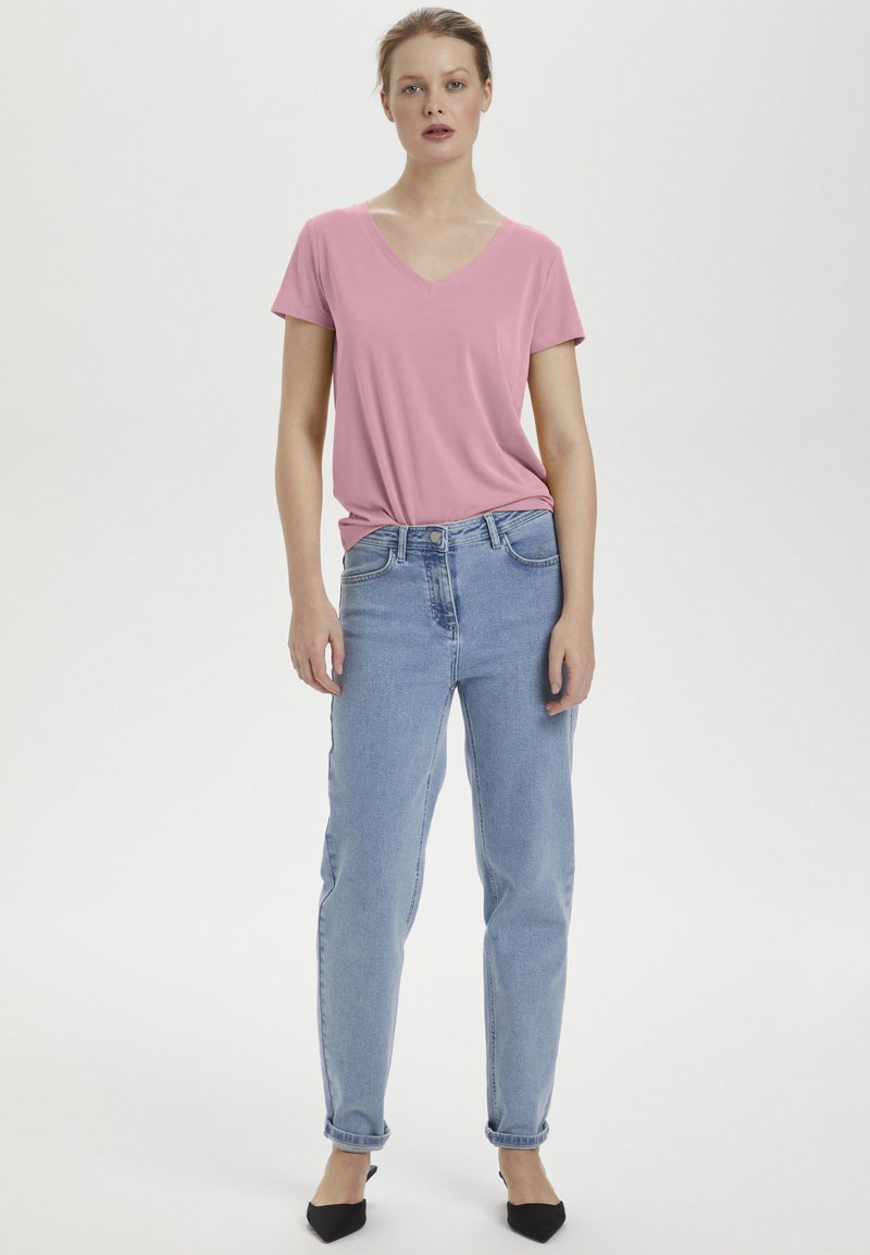 Damen T-Shirts | Soaked in Luxury COLUMBINE T-Shirt basic lilas/flieder - TZ42017 Damen T-Shirts | Soaked in Luxury COLUMBINE T-Shirt basic lilas/flieder - TZ42017