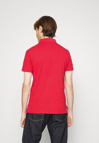 Polo Ralph Lauren CUSTOM SLIM FIT MESH POLO SHIRT - Polo krekls - sunrise red