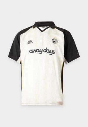 Umbro, Тениска с щампа - brilliant white/black/antique gold-coloured