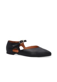 VENEZIA Ballerina's met enkelbandjes - black