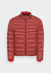 SHORT PUFFER JACKET - Casaco leve - bordeaux