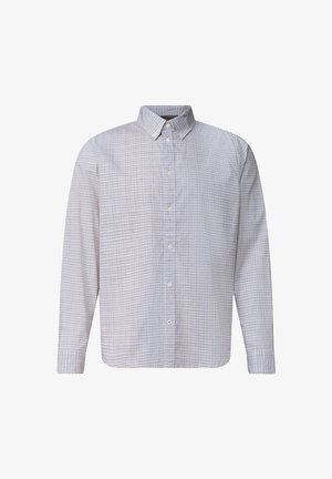 Street One MEN, LANGARM POPELINE HEMD MIT PRINT - Chemise - bright white