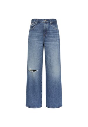 Calvin Klein Jeans, THE WIDE - Wide leg - blue majesty