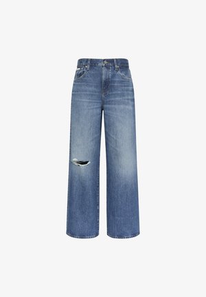 Calvin Klein Jeans, THE WIDE - Wide leg - blue majesty