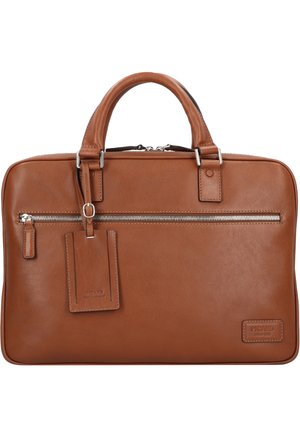 Briefcase - cognac