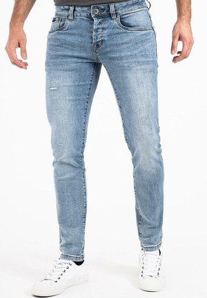 MÜNCHEN - Jeans slim fit - light blue