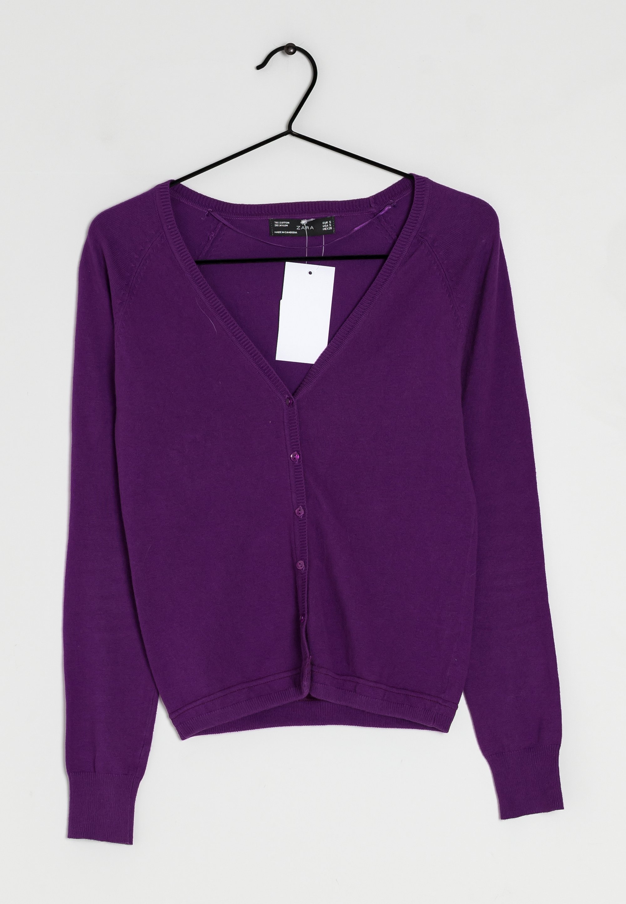 Strick Cardigan Damen Zara Zara Kurze Strickjacke Sweater Zara