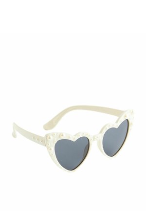 HEART - Lunettes de soleil - white