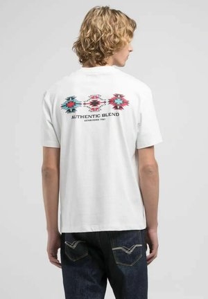 T-shirt con stampa - bianco