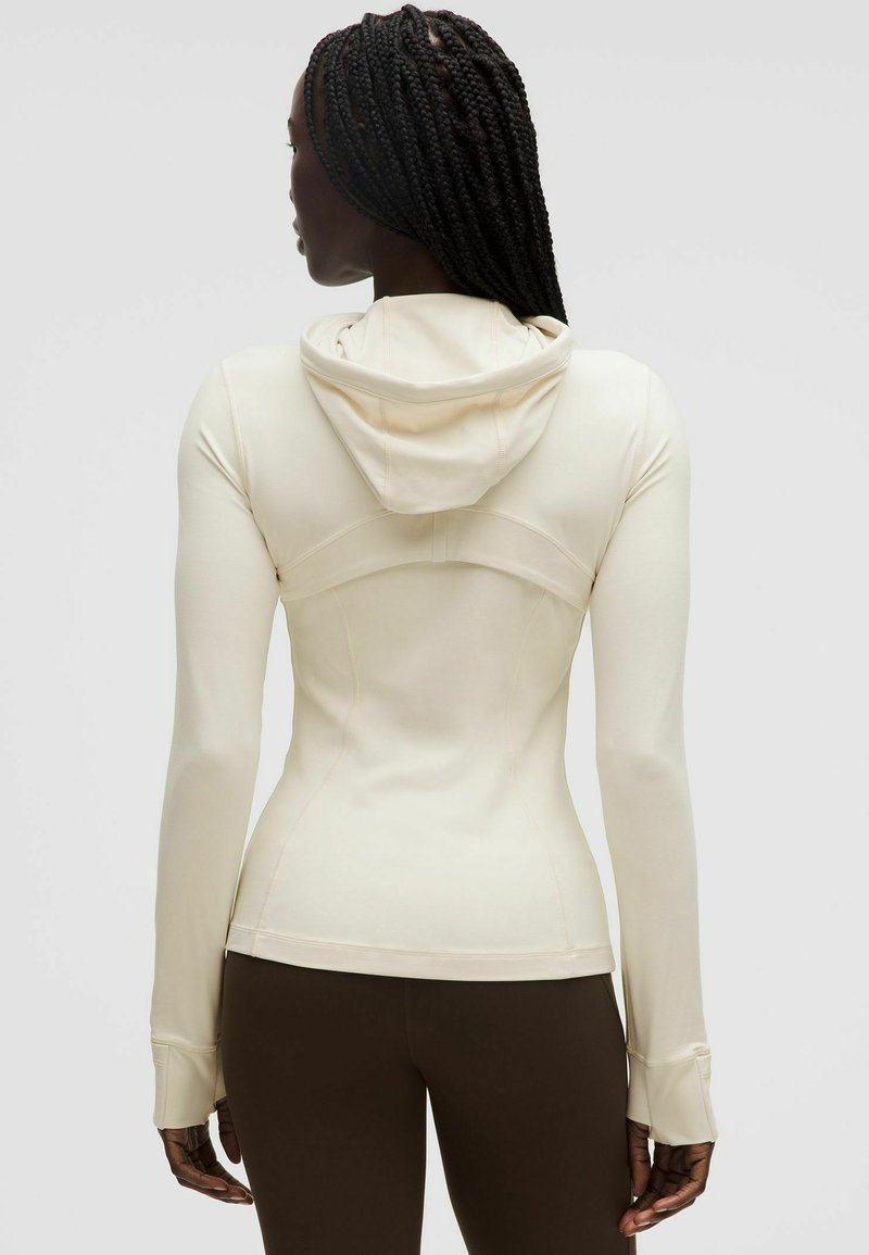 lululemon HOODED DEFINE - Chaqueta de entrenamiento - light ivory