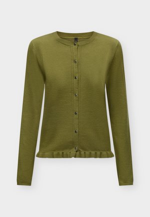 ONLY, ONLCINDEREL ONECK FRILL - Cardigan - cardamom