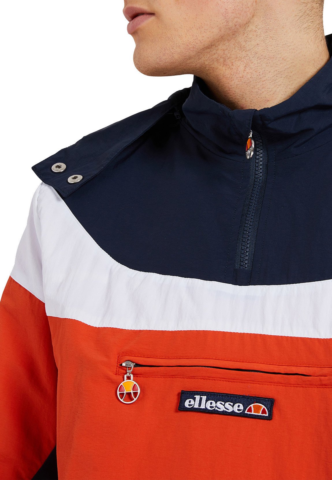 ellesse windbreaker orange