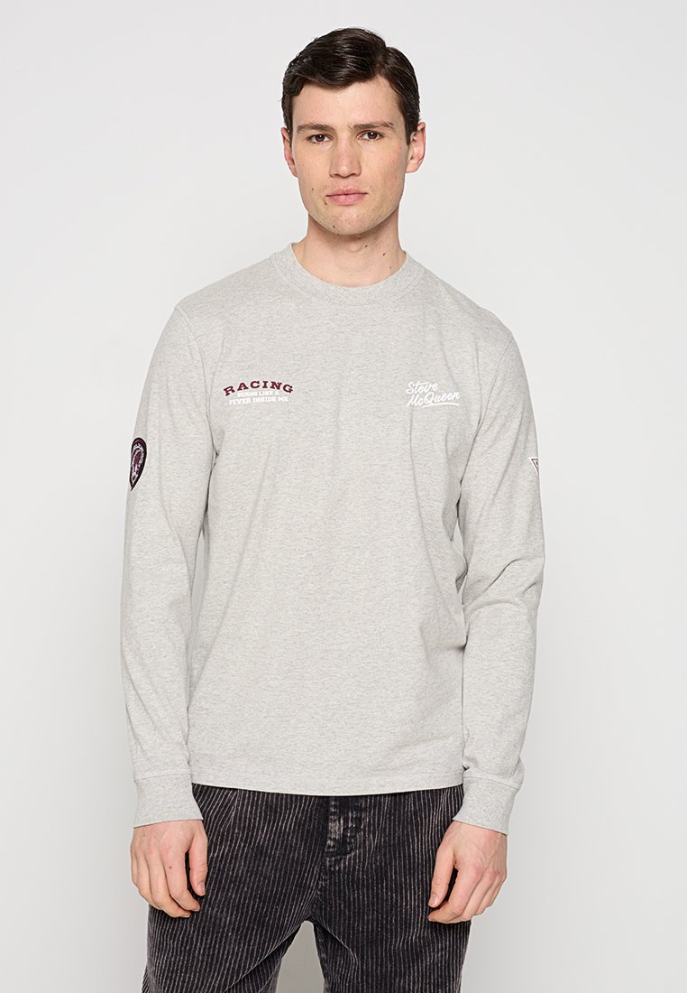 Barbour International Longsleeve lichtgrijs