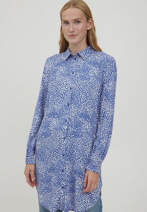 BYJOSA LONG SHIRT 2 - Skjortebluser - amparo blue mix