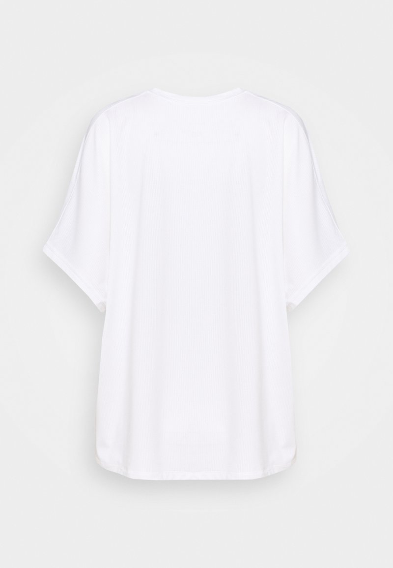 Damen Sportbekleidung | Nike Performance PLUS Sport T-shirt white/black/weiß - ZY30954 Damen Sportbekleidung | Nike Performance PLUS Sport T-shirt white/black/weiß - ZY30954