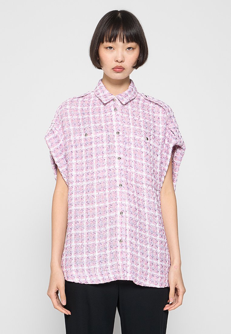 Iro Overhemdblouse meerkleurig Iro Overhemdblouse meerkleurig