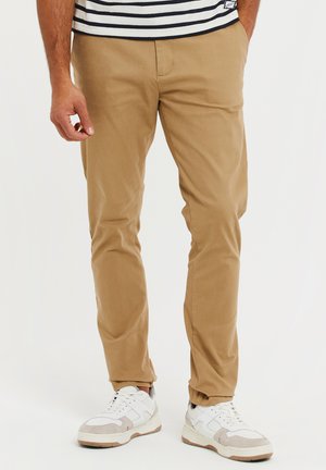 Threadbare STRETCH MARLEY - Chinos - stone